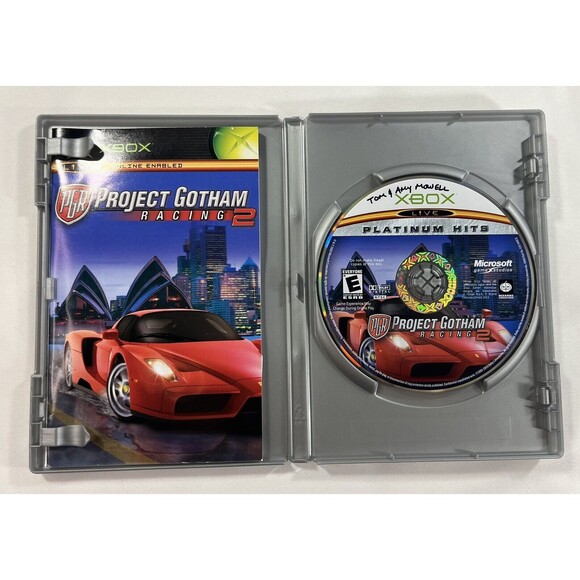 Project Gotham Racing 2 Platinum Hits Microsoft Xbox Complete with Manual Tested - Picture 8 of 9